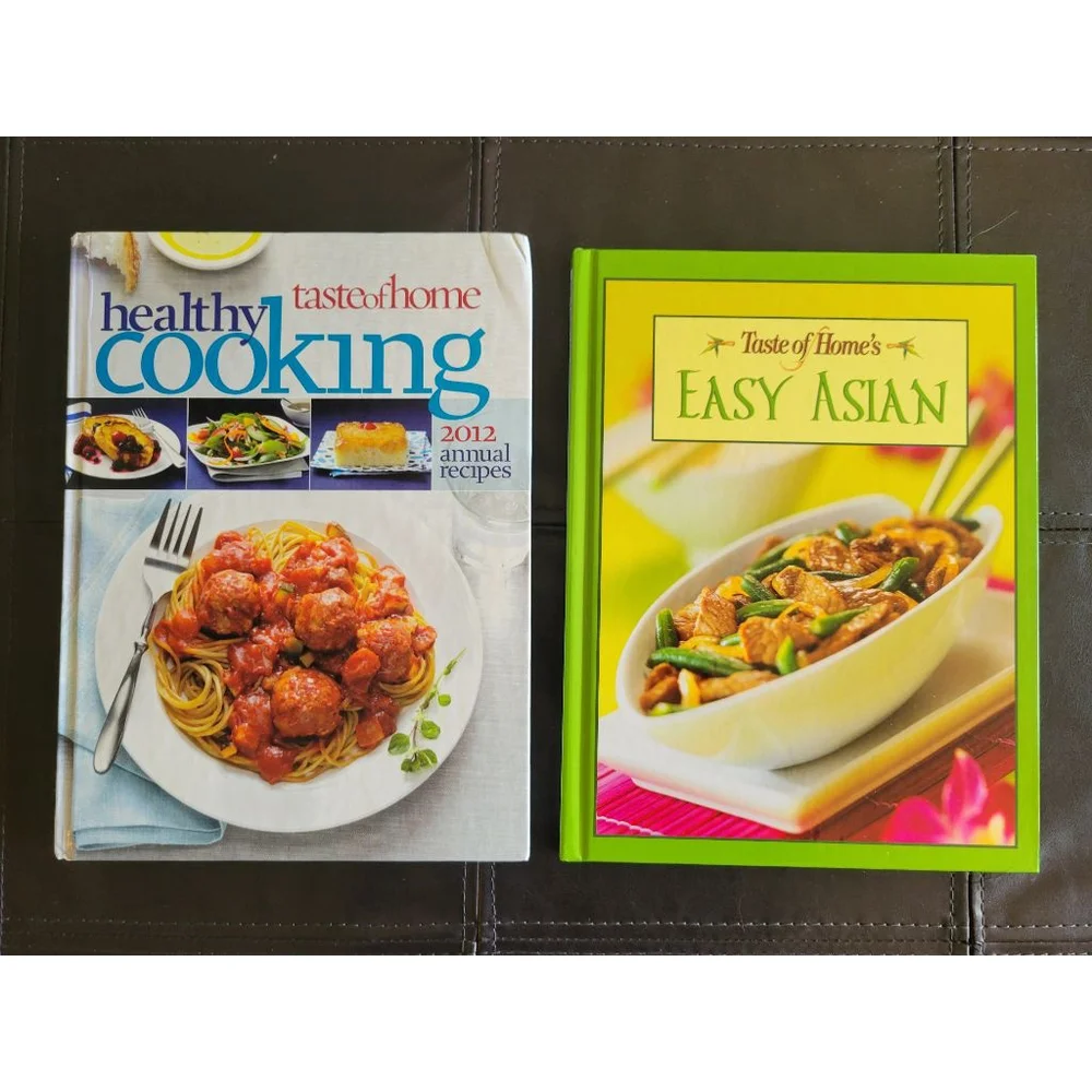 Taste of Home Cookbook Bundle | Healthy 2012 & Easy Asian
